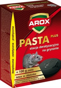 Stacja Deratyzacyjna na Gryzonie z Pastą 100g AROX