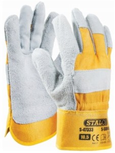 Rękawice Skórzane Ochronne r. 10,5 S-Skin W STALCO