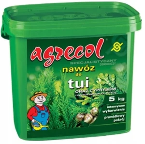 Nawóz Tuja Cyprys Rośliny Iglaste AGRECOL 5 kg