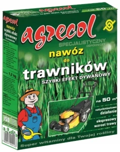 NAWÓZ DO TRAWNIKÓW SZYBKI EFEKT DYWAN AGRECOL 1,2KG