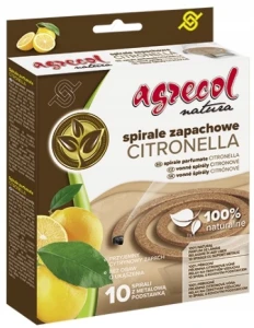 Spirala Zapachowa Citronella 10 szt AGRECOL