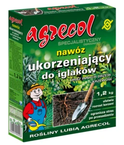 NAWÓZ UKORZENIAJĄCY DO IGLAKÓW DRZEW AGRECOL 1,2KG