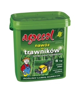 NAWÓZ DO TRAWNIKÓW SZYBKI EFEKT DYWAN AGRECOL 5KG
