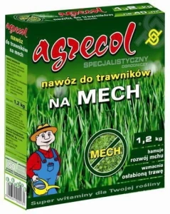 NAWÓZ do trawników mech antymech 1,2kg agrecol