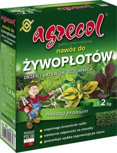 NAWÓZ do żywopłotów drzew i krzewów 1,2 kg agrecol