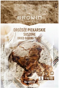 Suszone Piekarskie Drożdże do Chleba 100 g BROWIN