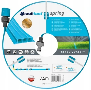 Wąż Zraszający SPRING 7,5 mb 1/2'' CELLFAST 19-021