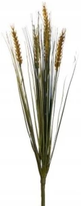 Gałązka Dekoracyjna Trawa Zielona Ozdoba 50 cm