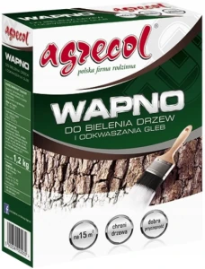 Wapno do Bielenia Drzew i Odkwaszania Gleb 1,2 kg