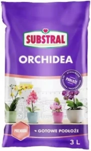 Podłoże Ziemia do Orchidei Storczyków 3 L SUBSTRAL