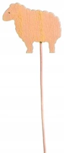 Baran Drewniany na Piku Pomarańcz Wielkanoc 30 cm