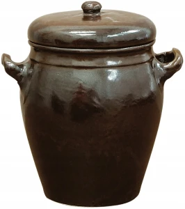 Garnek z Pokrywką Rustykalny Kamionka 1,6 L BROWIN