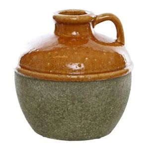 Dekoracyjny Dzbanek Ceramiczny Dwukolorowy 20 cm