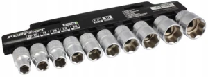 Zestaw Nasadek CR-V 10 el 10 - 24 mm 1/2'' STALCO