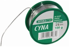 Cyna Lutownicza Drut Spoiwo 100 g STALCO