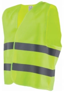 Kamizelka Odblaskowa Lekka XL Żółta Shine STALCO