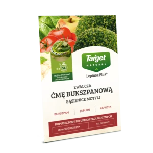 LEPINOX naturalny preparat na ćmę bukszpanową TARGET 3x10 = 30g