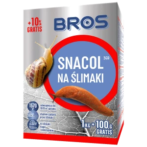 SNACOL niebieskie granulki na ślimaki BROS 1,1kg