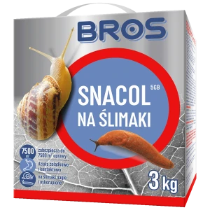 SNACOL 5GB niebieskie granulki na ślimaki BROS 3kg