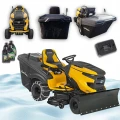 TRAKTOR OGRODOWY Cub Cadet XT1 OR95 18KM Traktorek Z PŁUGIEM ŁAŃCUCHY-2da255aaee2c4d9b96d8300137278905