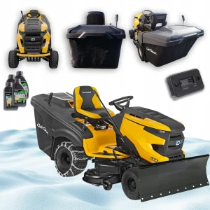 TRAKTOR OGRODOWY Cub Cadet XT1 OR95 18KM Traktorek Z PŁUGIEM ŁAŃCUCHY